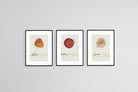 Islamic Set-Wall_Art-45 x 60cm (x3)-Framed Print-Black-Pixalot