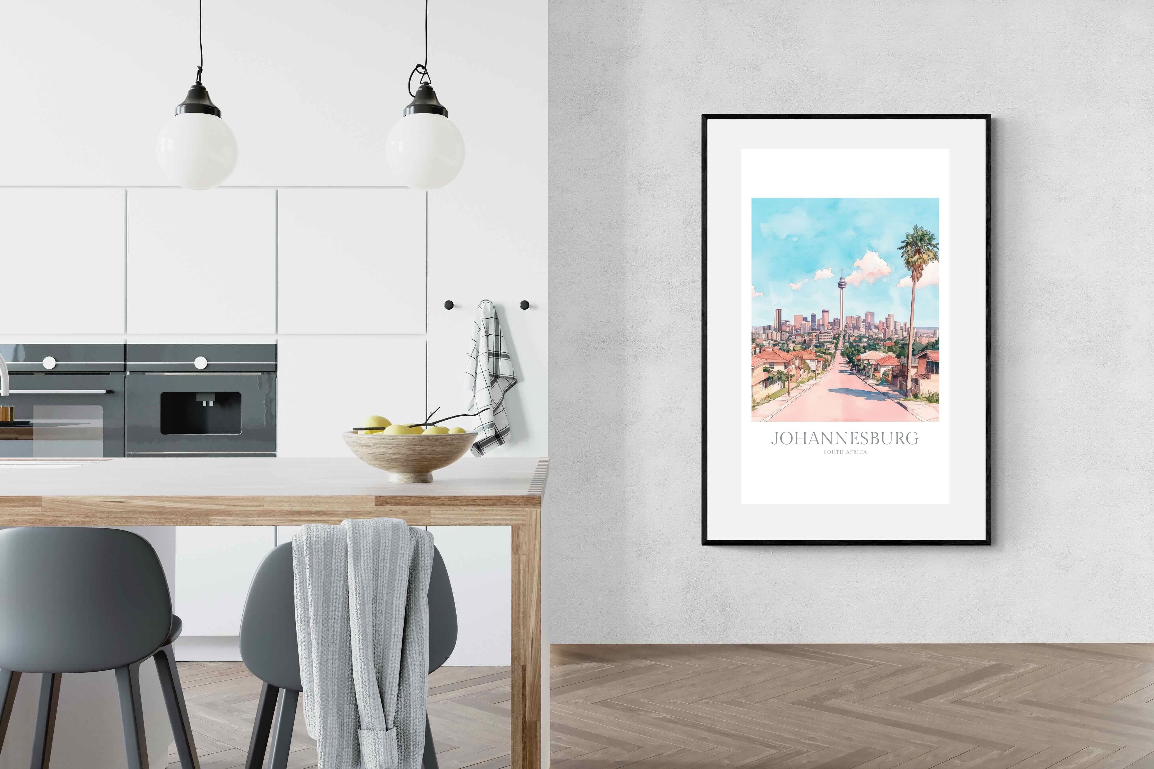 Pixalot Johannesburg Watercolour