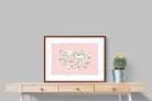 Pixalot Kids World Map (Pink)