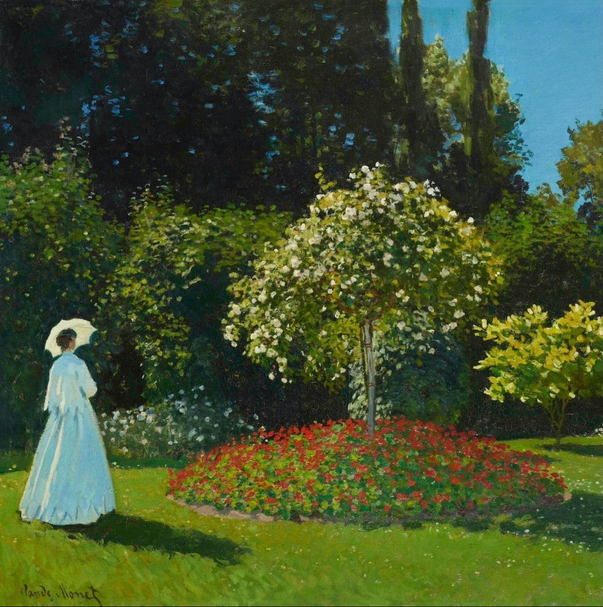 Lady in the Garden