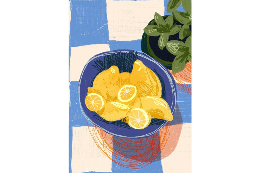 Lemon Bowl-Wall_Art-Pixalot
