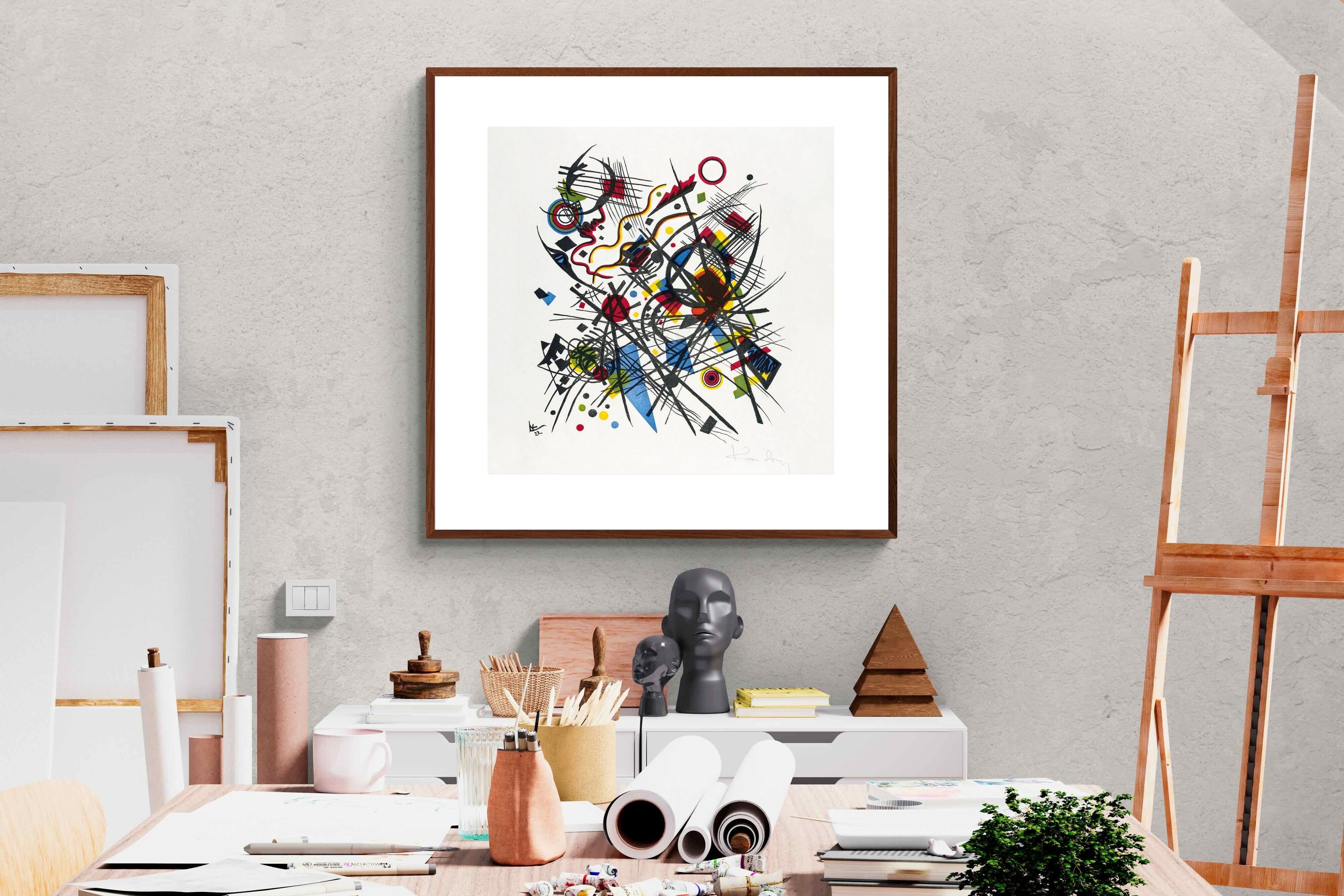 Pixalot Lithographie fur die Vierte Bauhausmappe