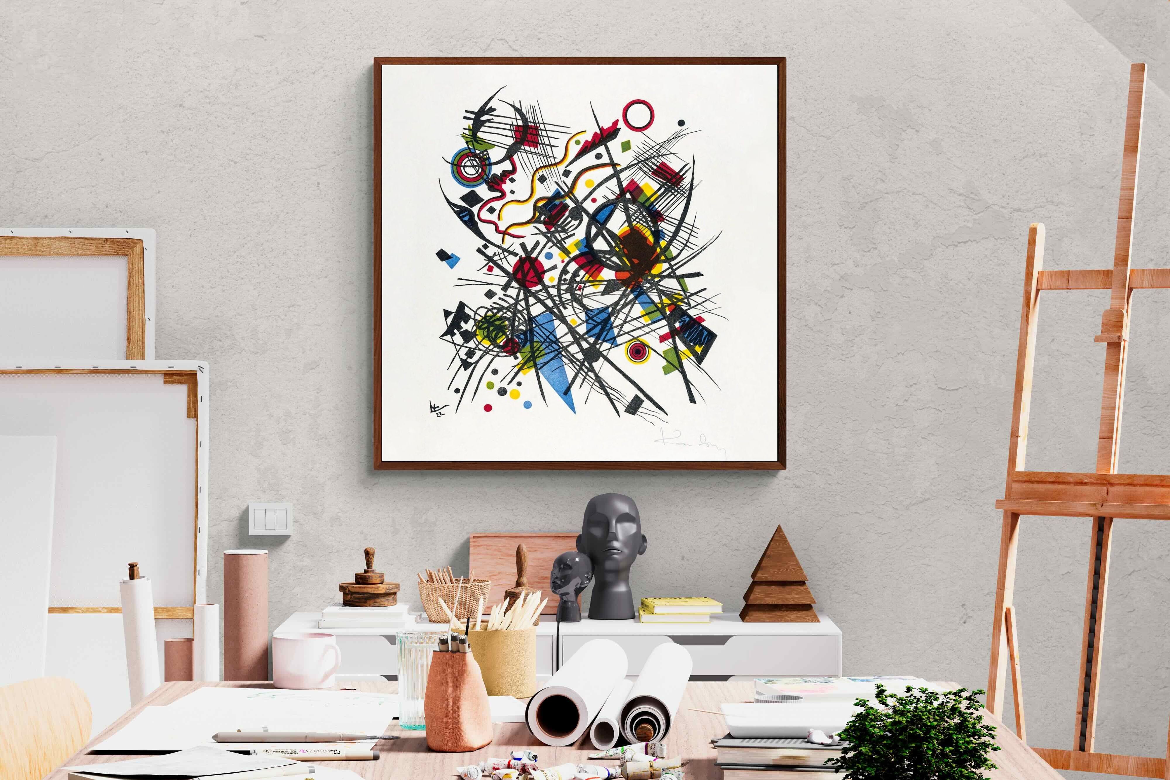 Pixalot Lithographie fur die Vierte Bauhausmappe