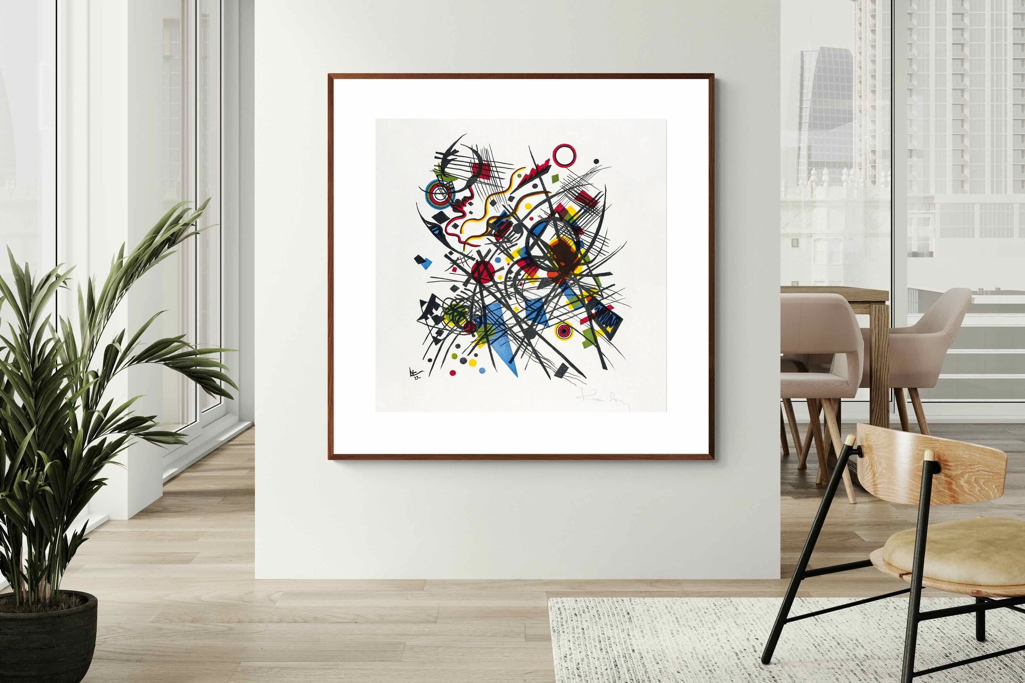 Pixalot Lithographie fur die Vierte Bauhausmappe