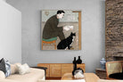 Pixalot Man Reading with Cat