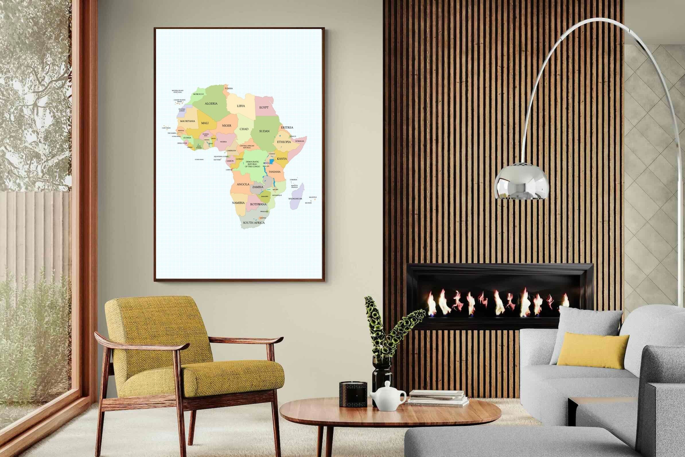 Pixalot ® Map of Africa