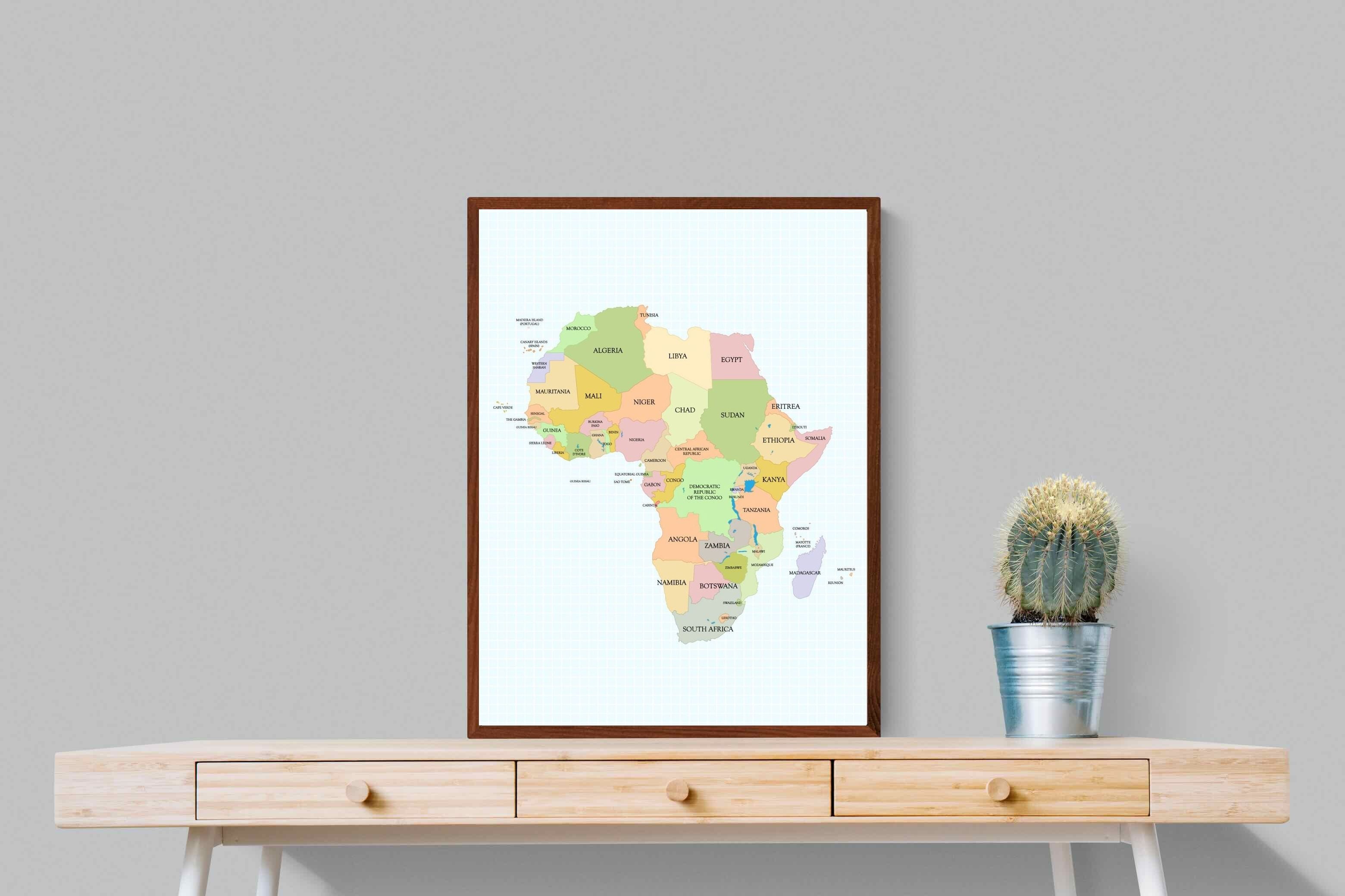 Pixalot ® Map of Africa