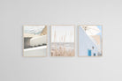 Mediterranean Set-Wall_Art-45 x 60cm (x3)-Mounted Canvas-Wood-Pixalot