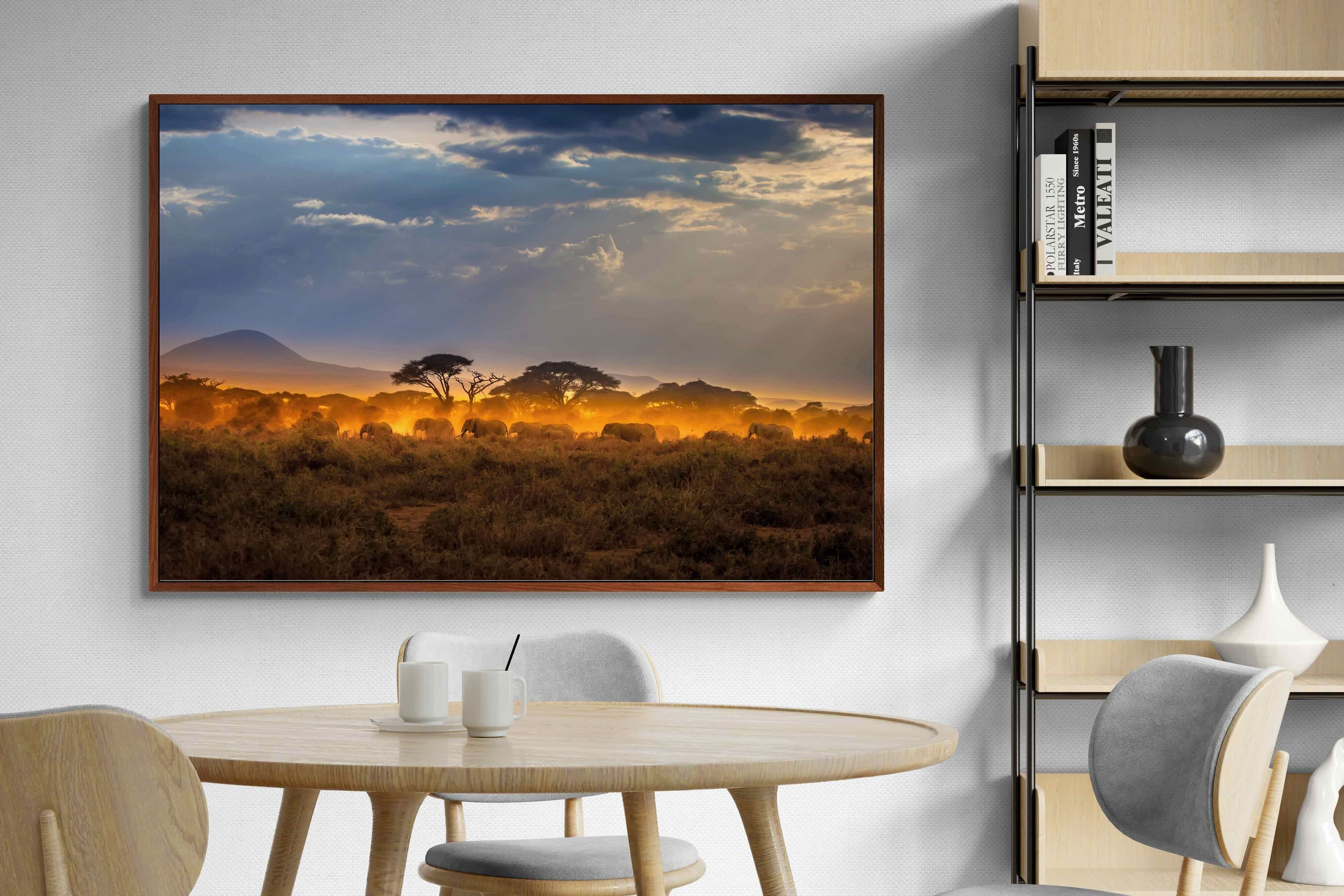 Pixalot ® Migrating Elephants