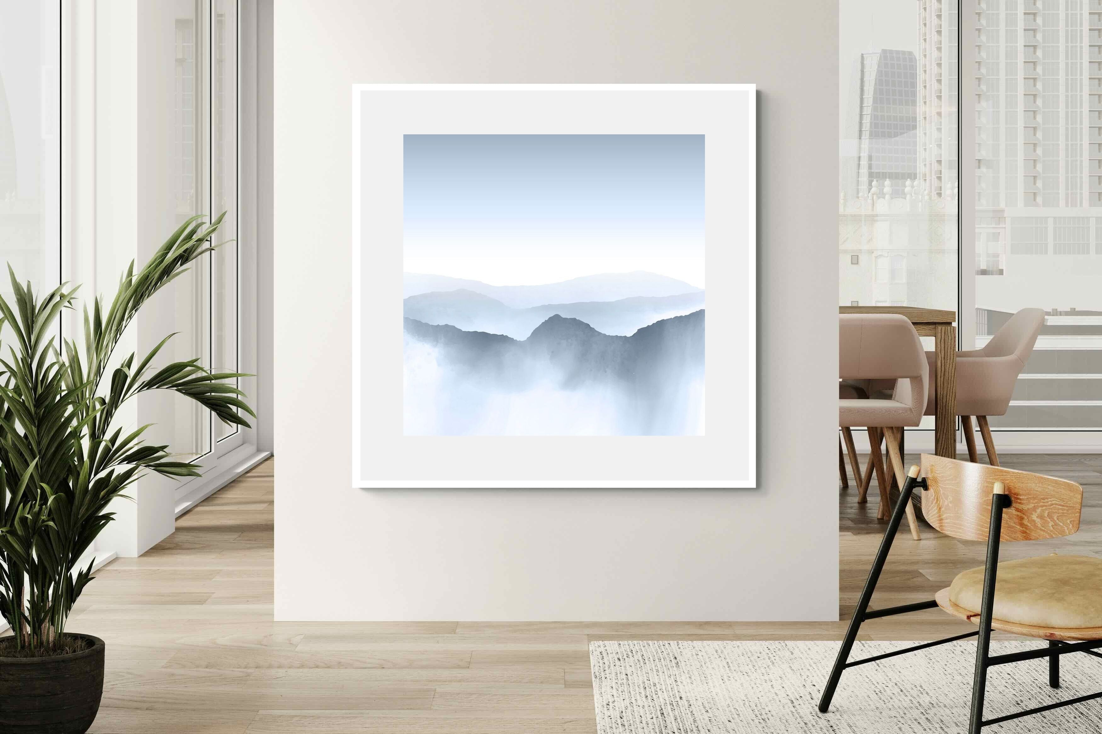 Pixalot Mountains Watercolour