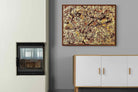 Pixalot ® Mural on Indian Red Ground