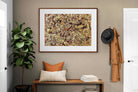 Pixalot ® Mural on Indian Red Ground