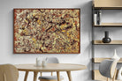 Pixalot ® Mural on Indian Red Ground