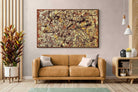 Pixalot ® Mural on Indian Red Ground