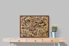 Pixalot ® Mural on Indian Red Ground