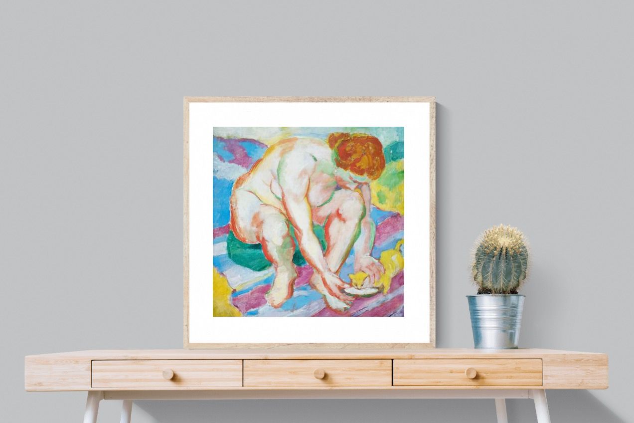 Pixalot Nude with Cat