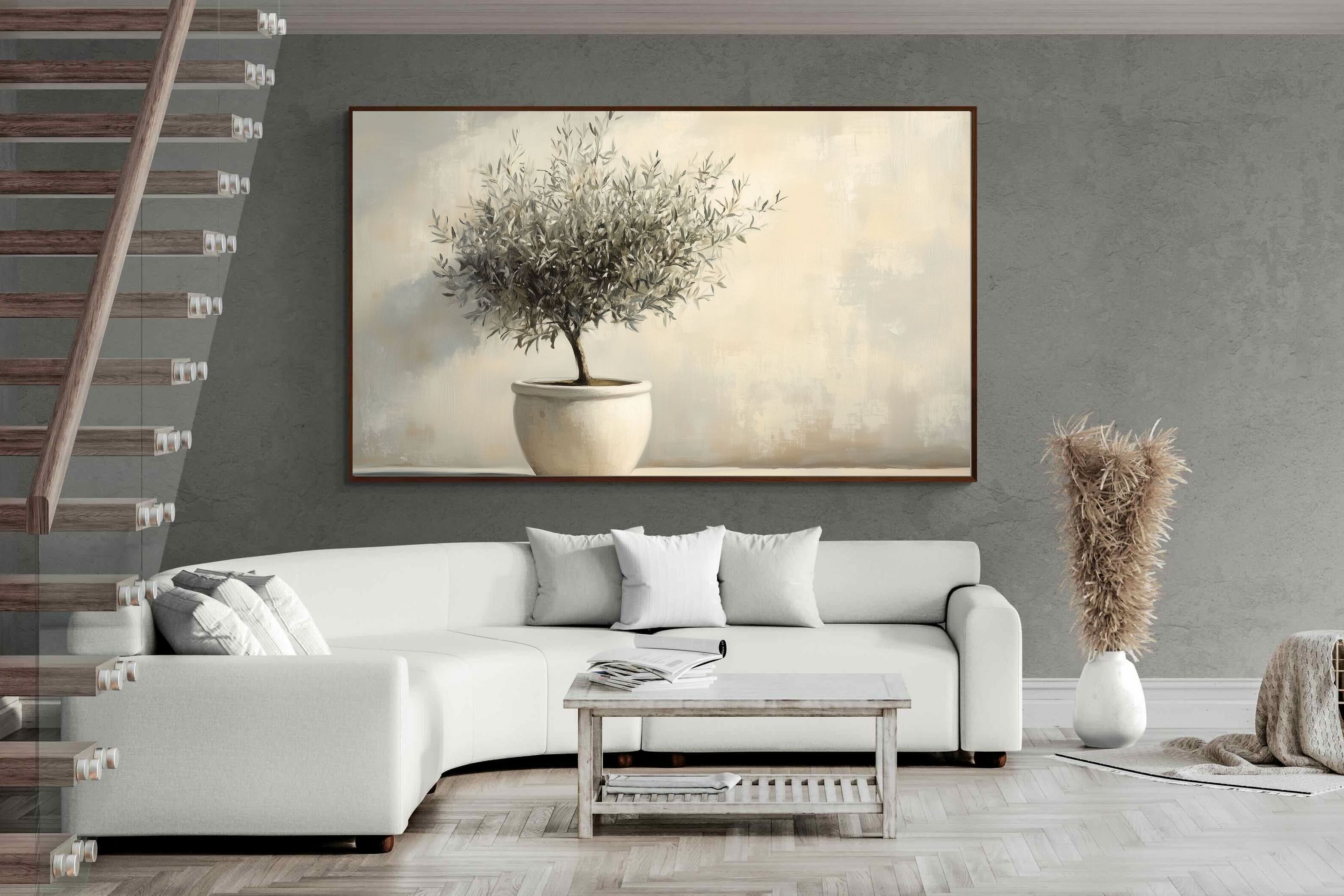 Pixalot ® Olive Tree in White Pot