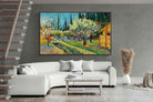 Pixalot ® Orchard Bordered by Cypresses