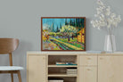 Pixalot ® Orchard Bordered by Cypresses