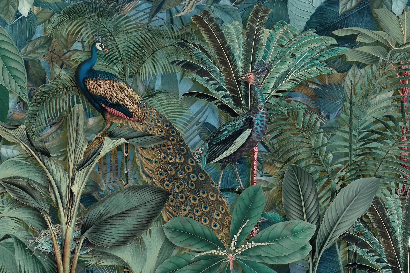 Peacocks in Paradise-Wall_Art-Pixalot