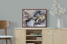 Pixalot ® Black Grey Gold Marble