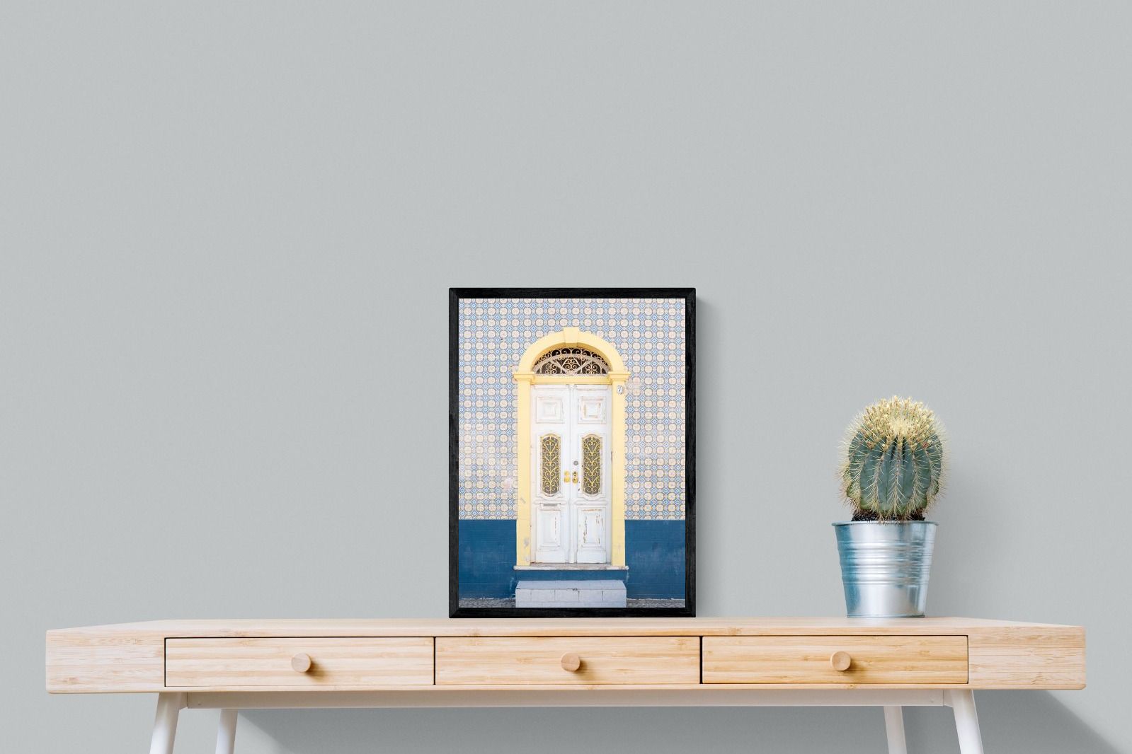 Pixalot Blue and Yellow Facade