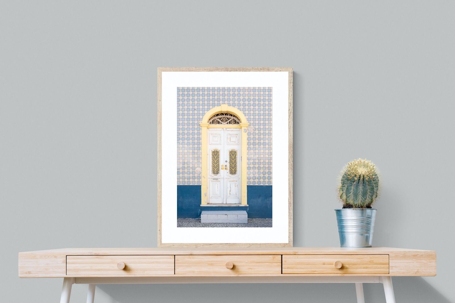 Pixalot Blue and Yellow Facade