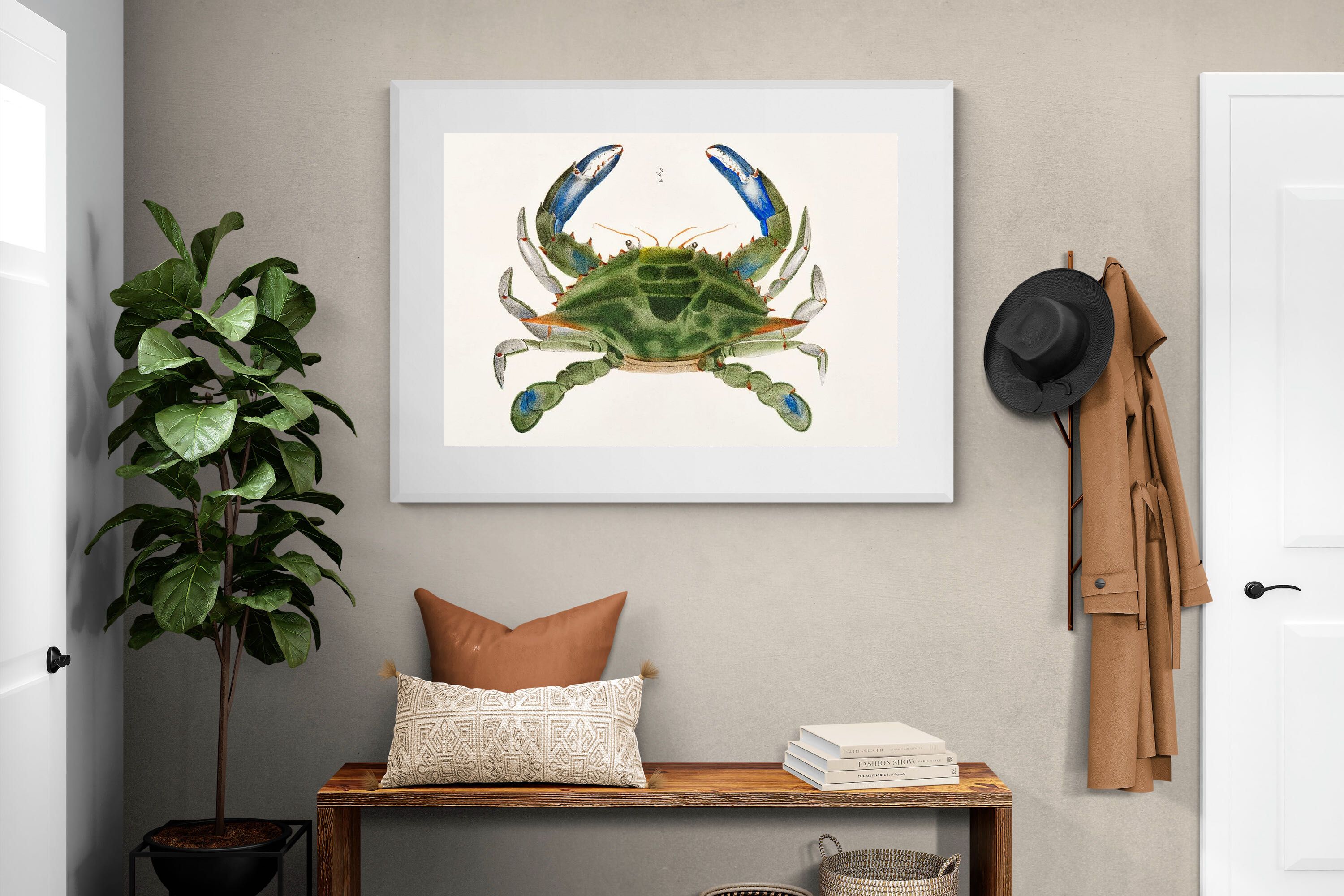 Pixalot ® Blue Crab Illustration