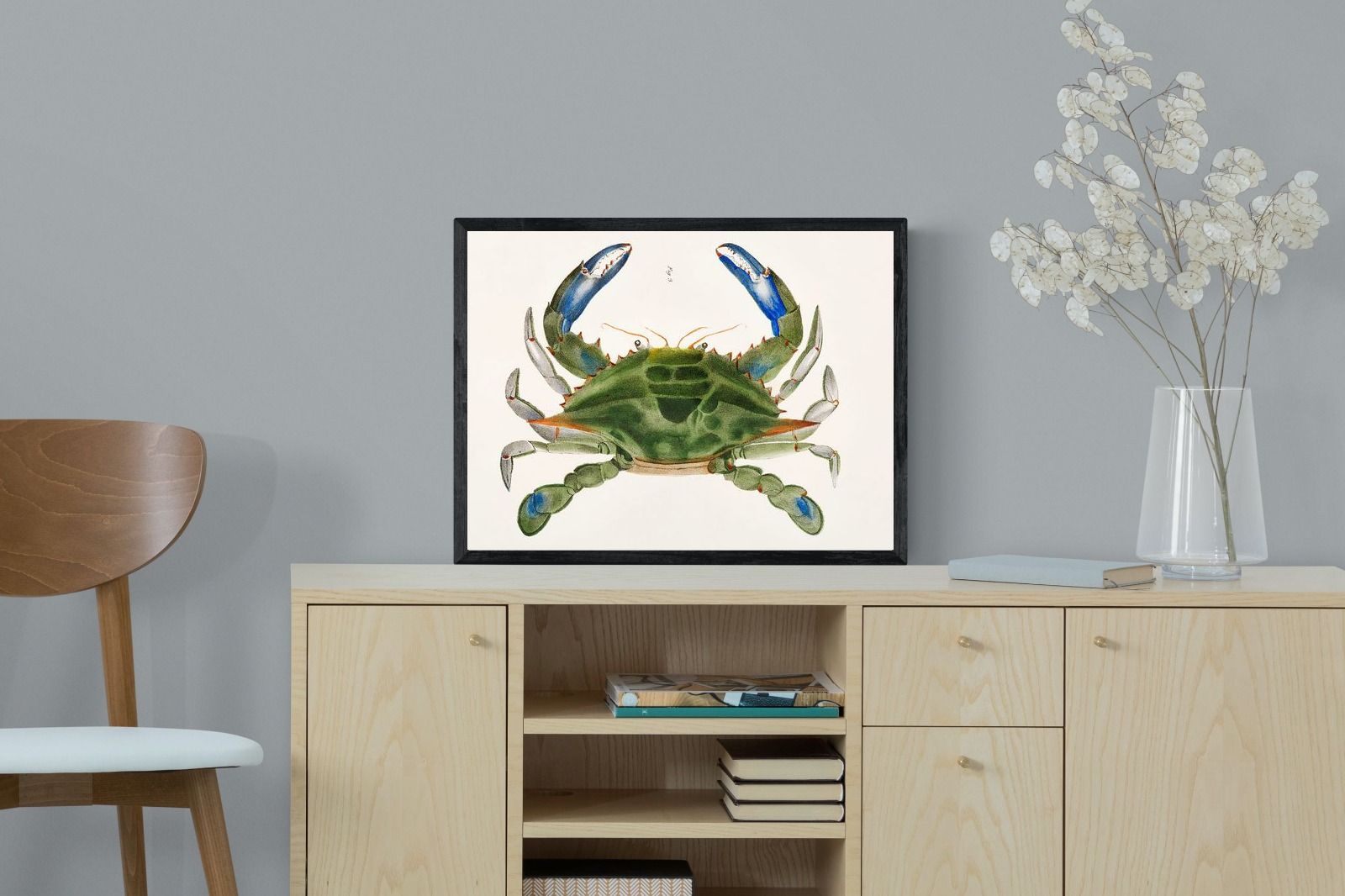 Pixalot ® Blue Crab Illustration