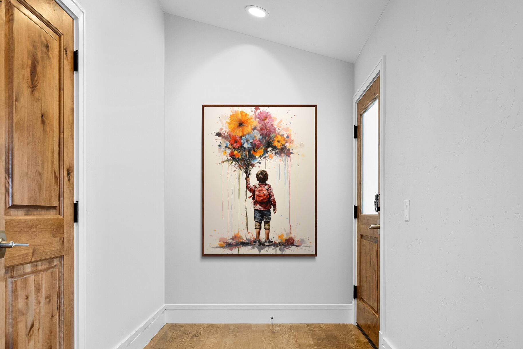 Pixalot Boy With Flowers