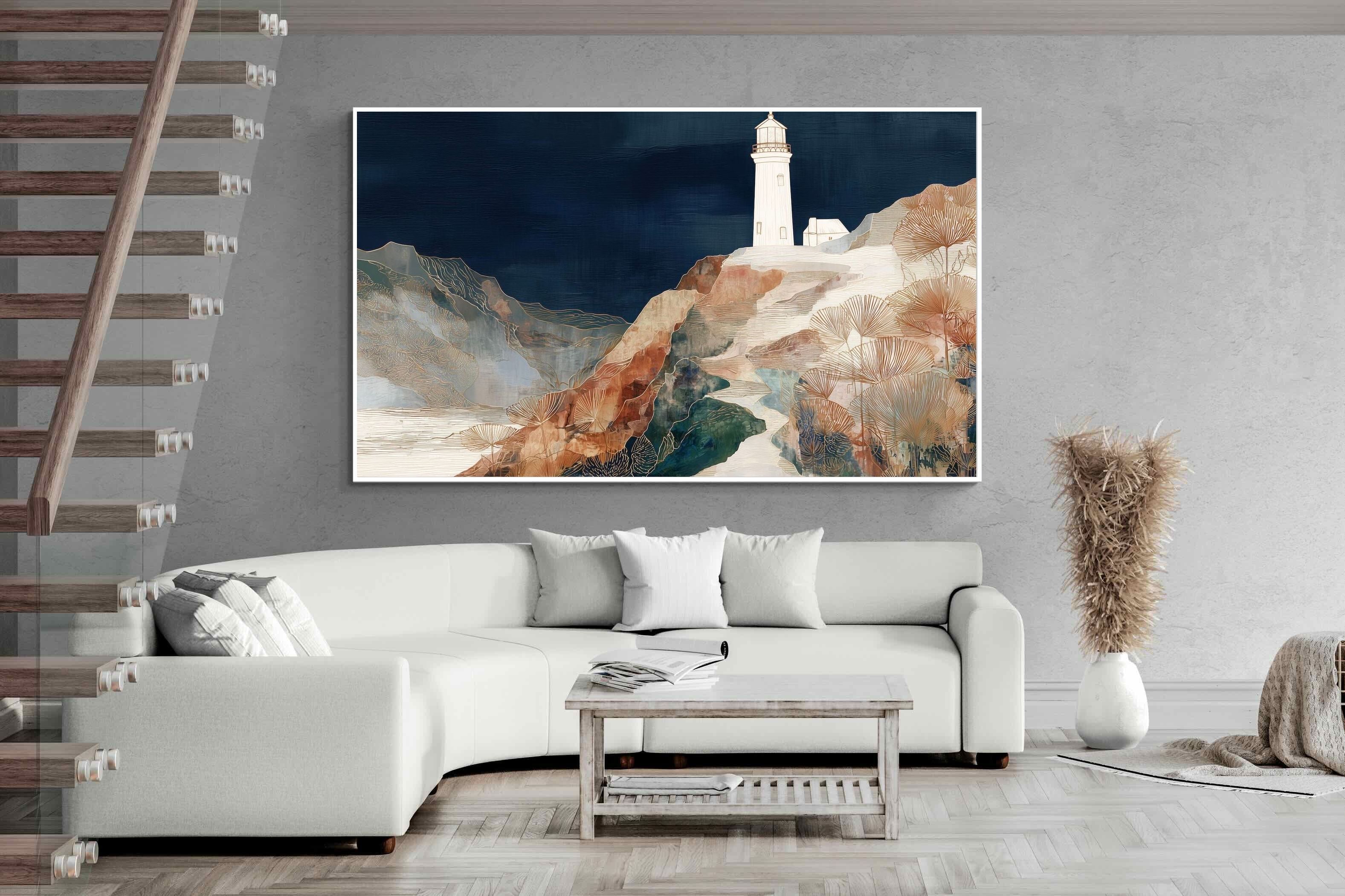 Pixalot ® Coastal Lighthouse at Night