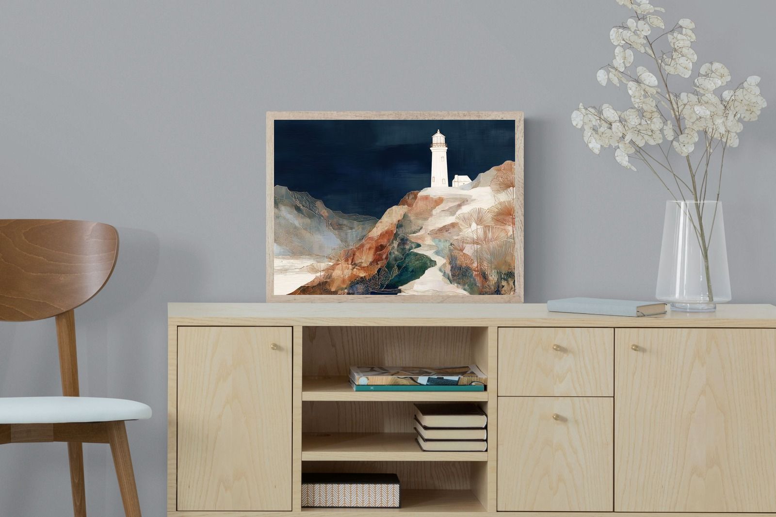 Pixalot ® Coastal Lighthouse at Night