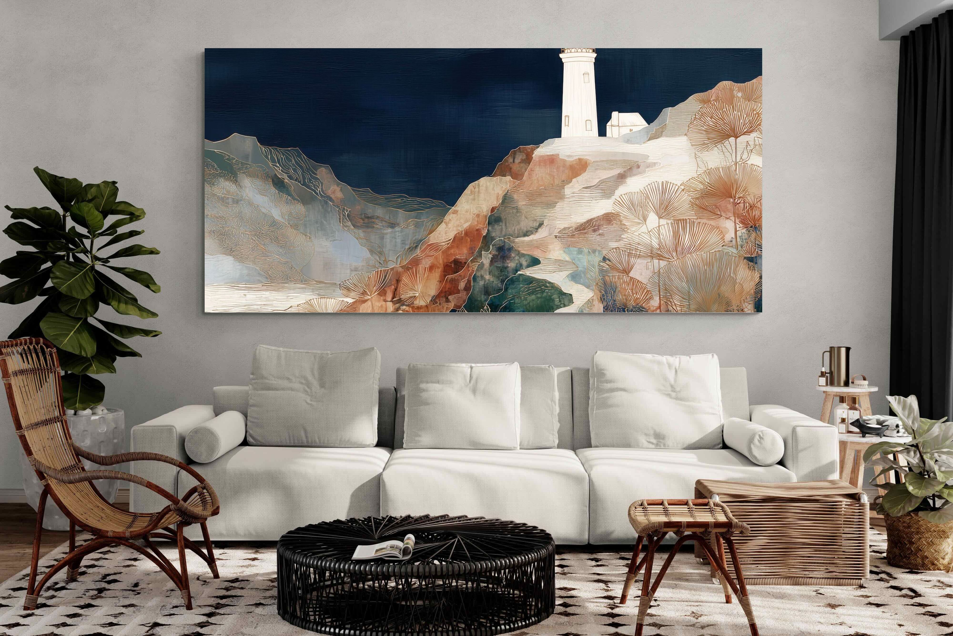 Pixalot ® Coastal Lighthouse at Night