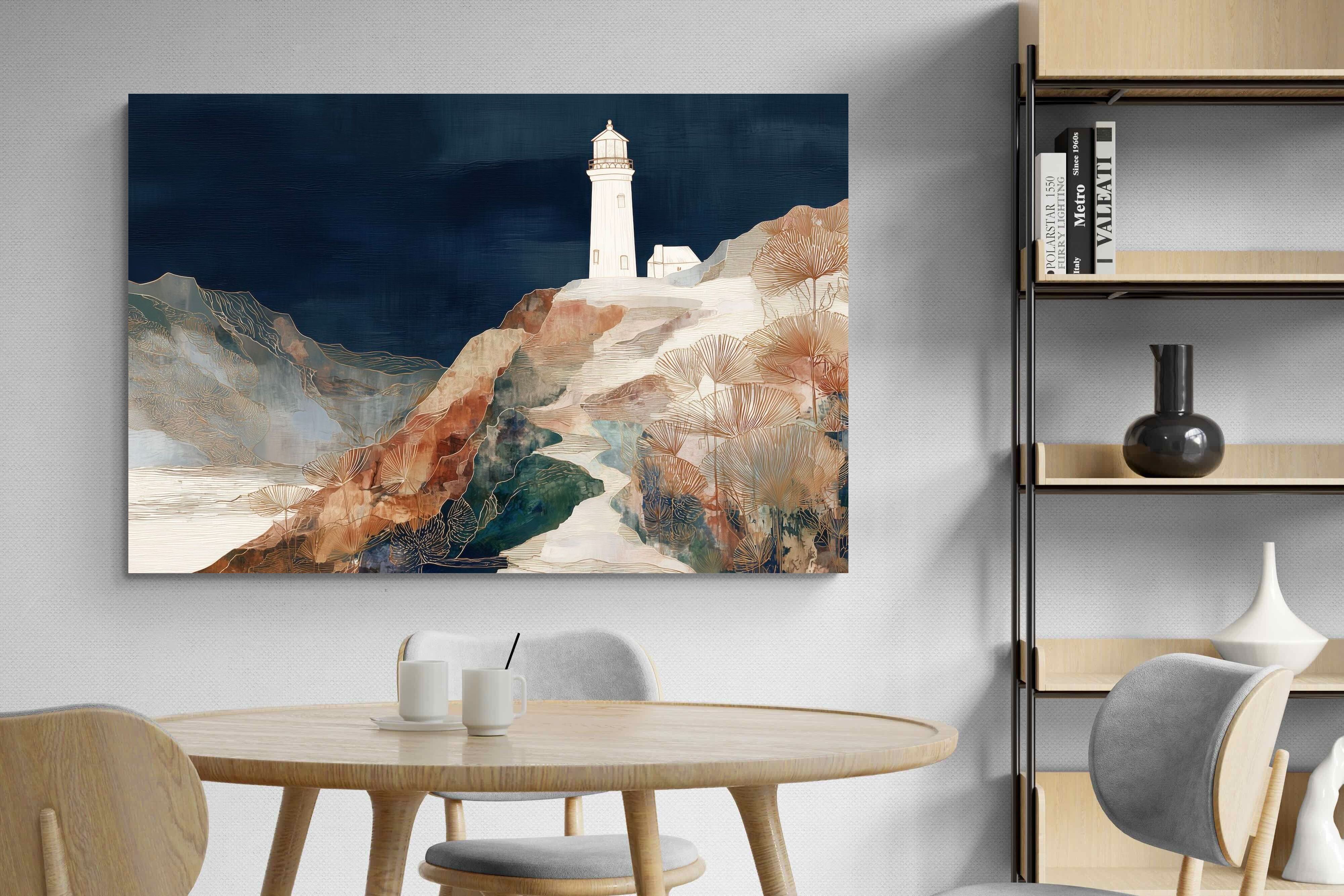Pixalot ® Coastal Lighthouse at Night