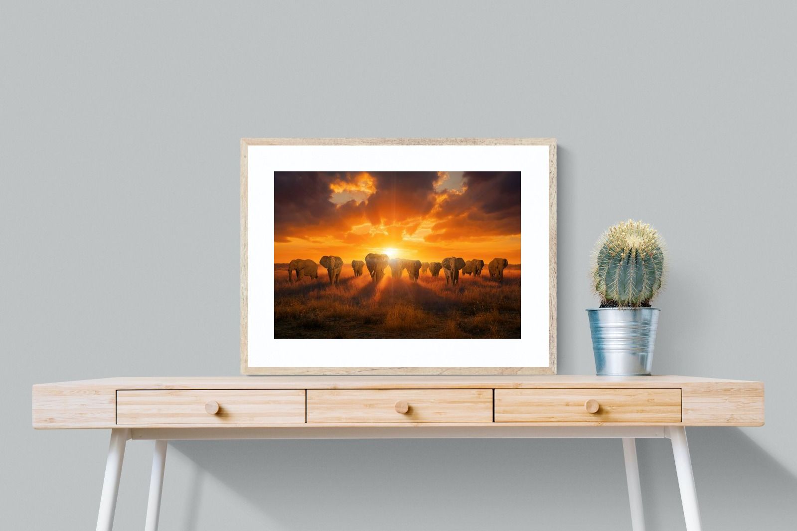 Pixalot ® Elephant Sunset