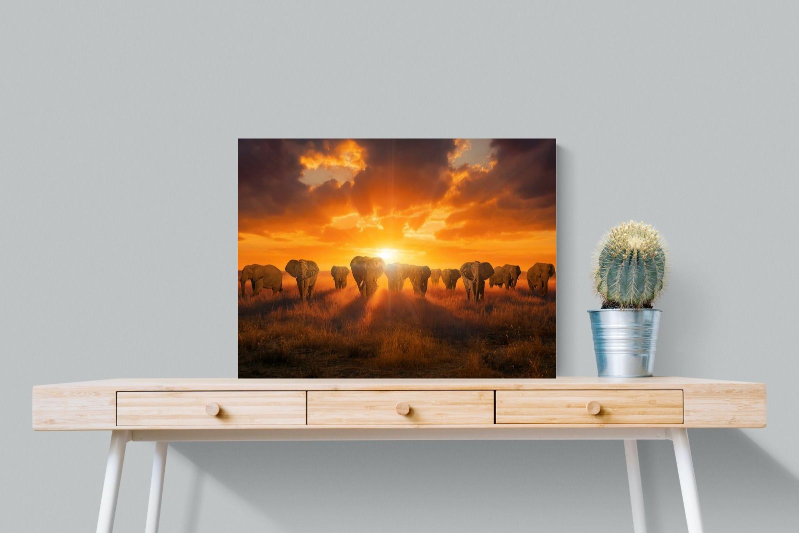 Pixalot ® Elephant Sunset