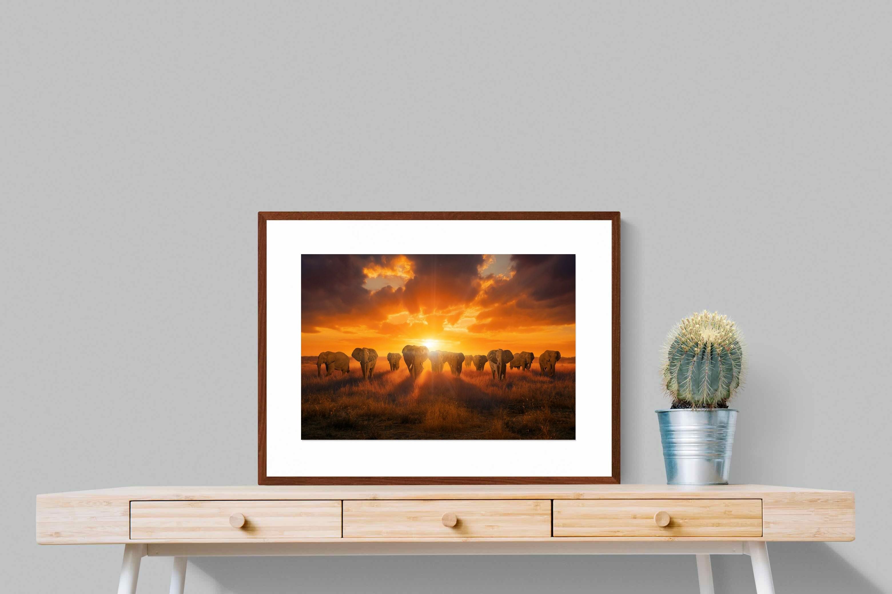 Pixalot ® Elephant Sunset