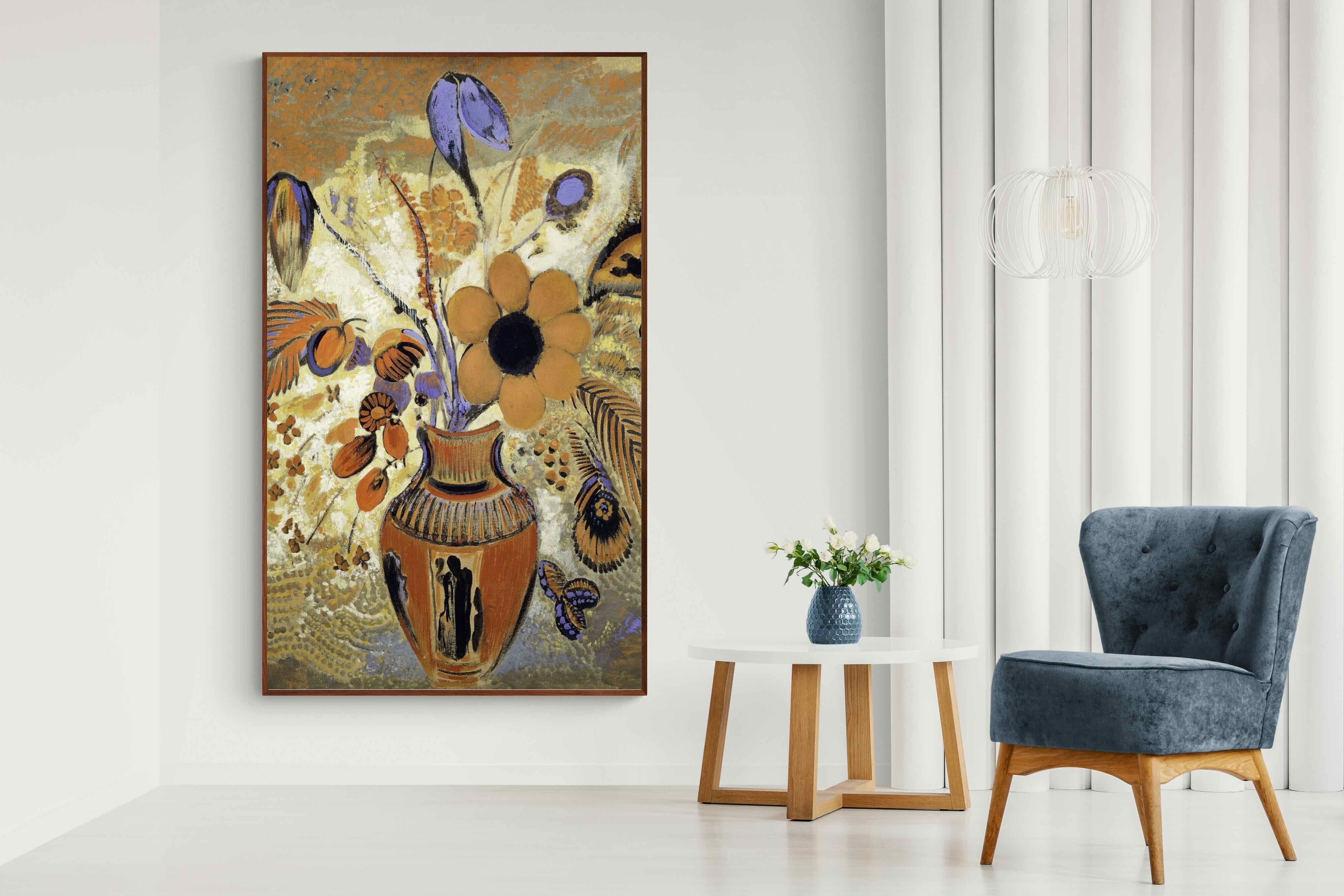 Pixalot ® Etruscan Vase with Flowers