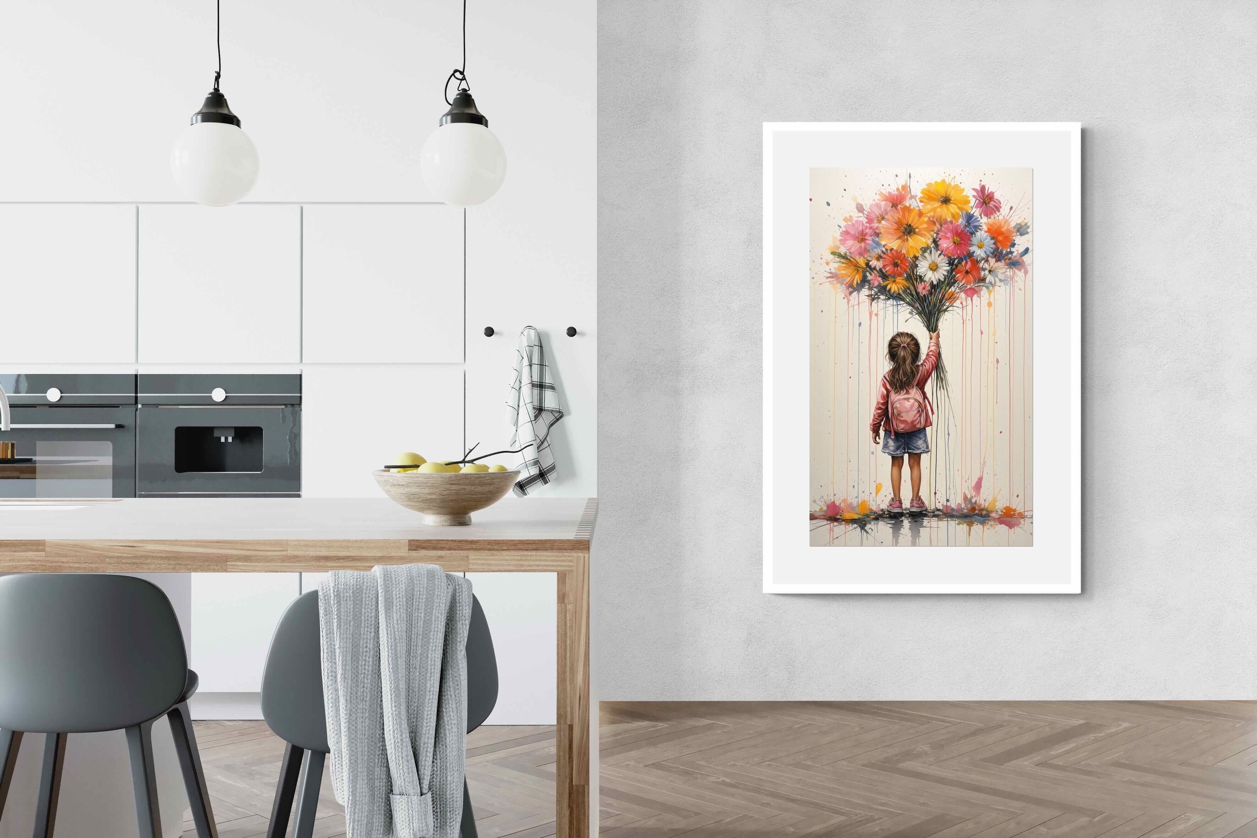 Pixalot ® Girl With Flowers