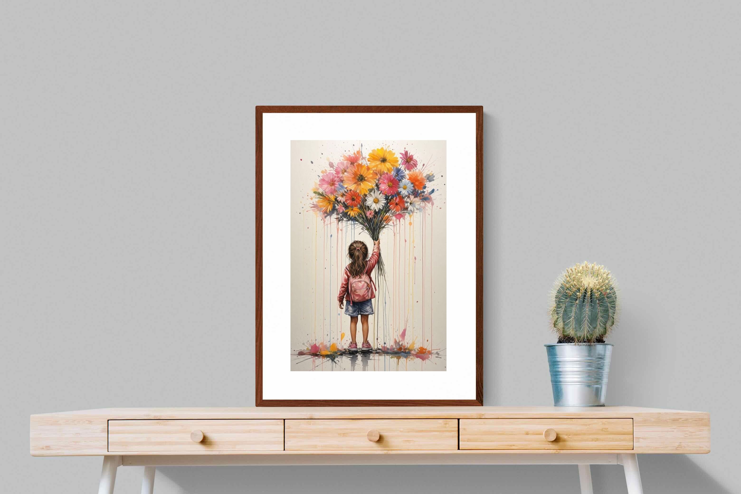 Pixalot ® Girl With Flowers