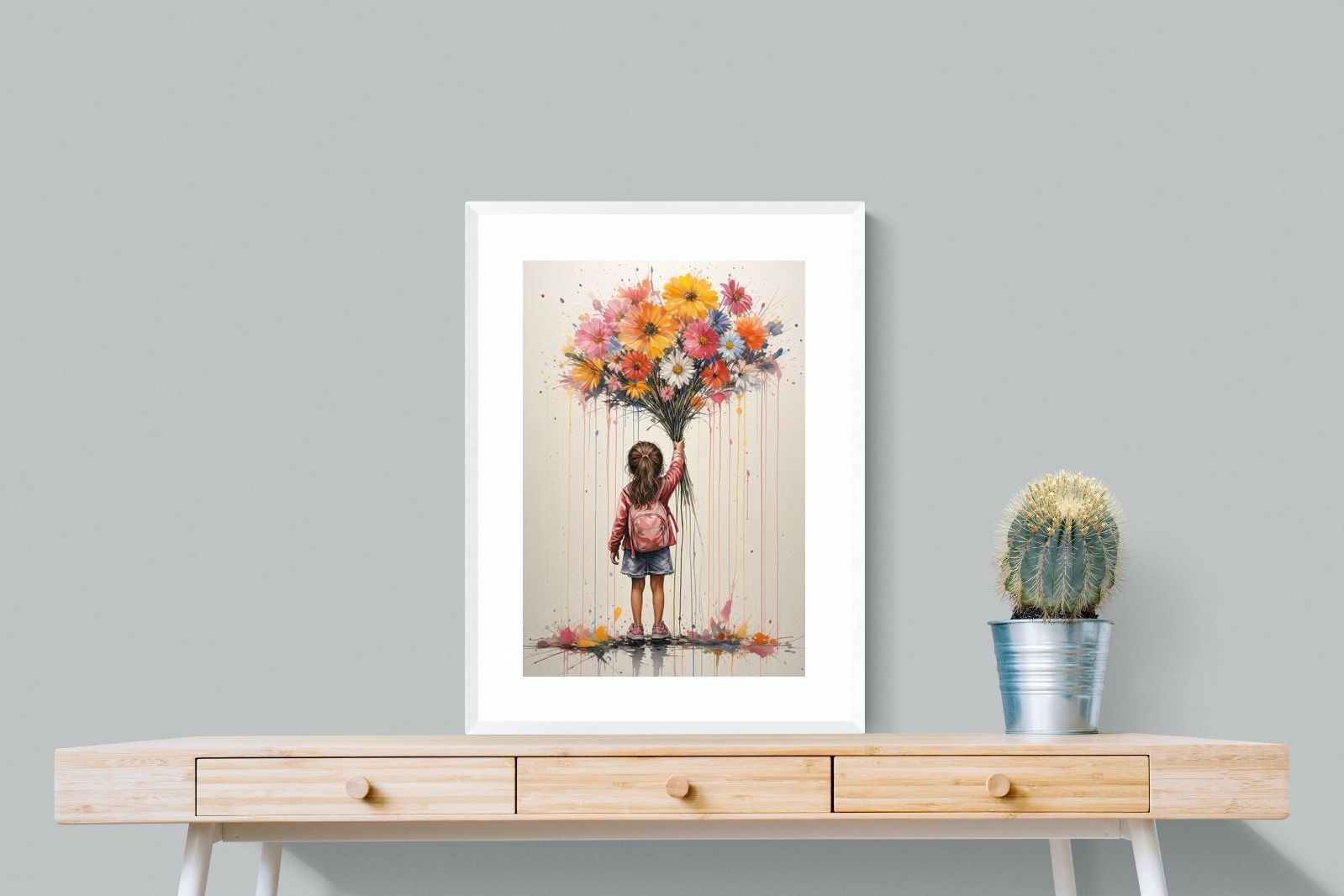 Pixalot ® Girl With Flowers