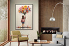 Pixalot ® Girl With Flowers
