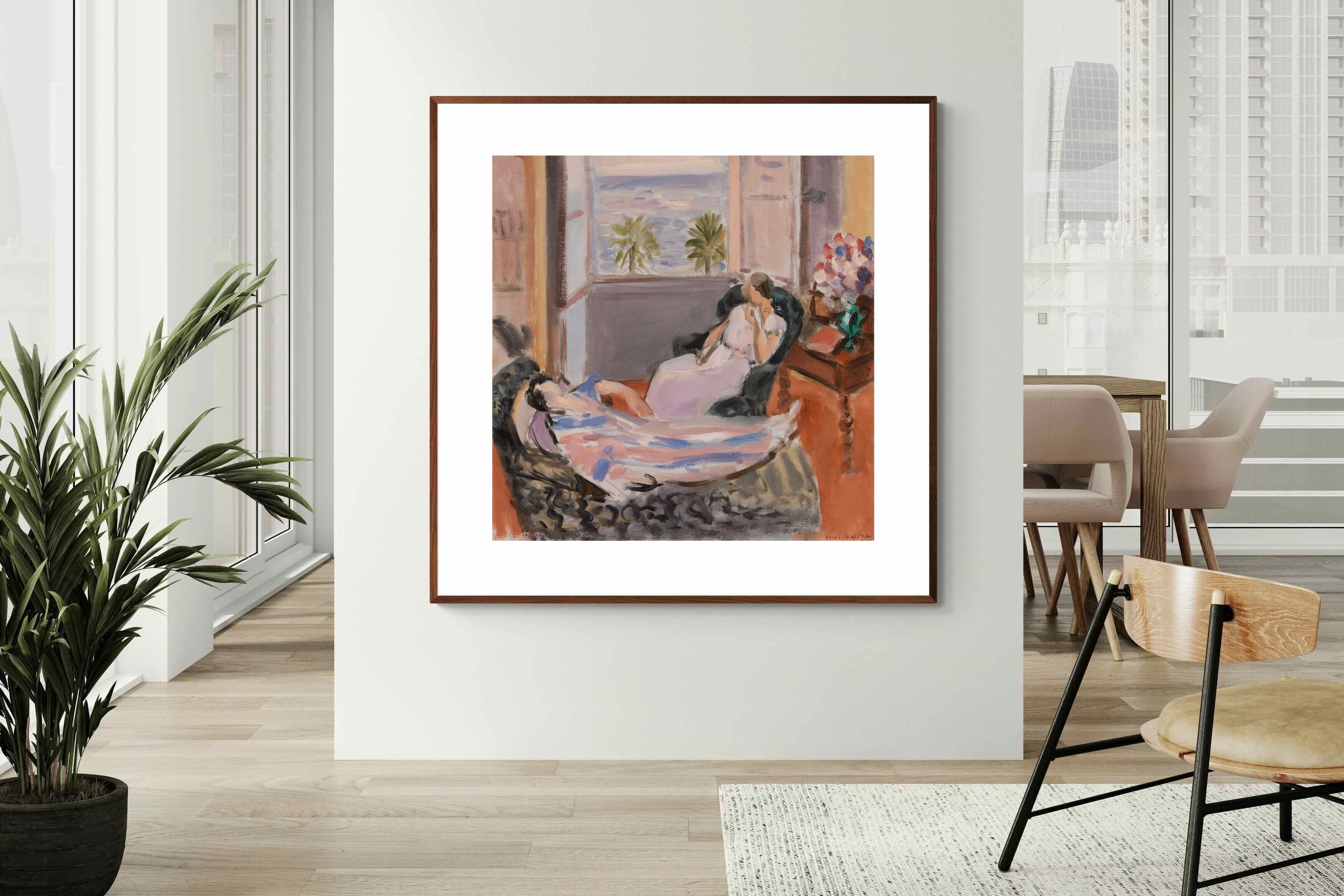 Pixalot Interior with Two Figures