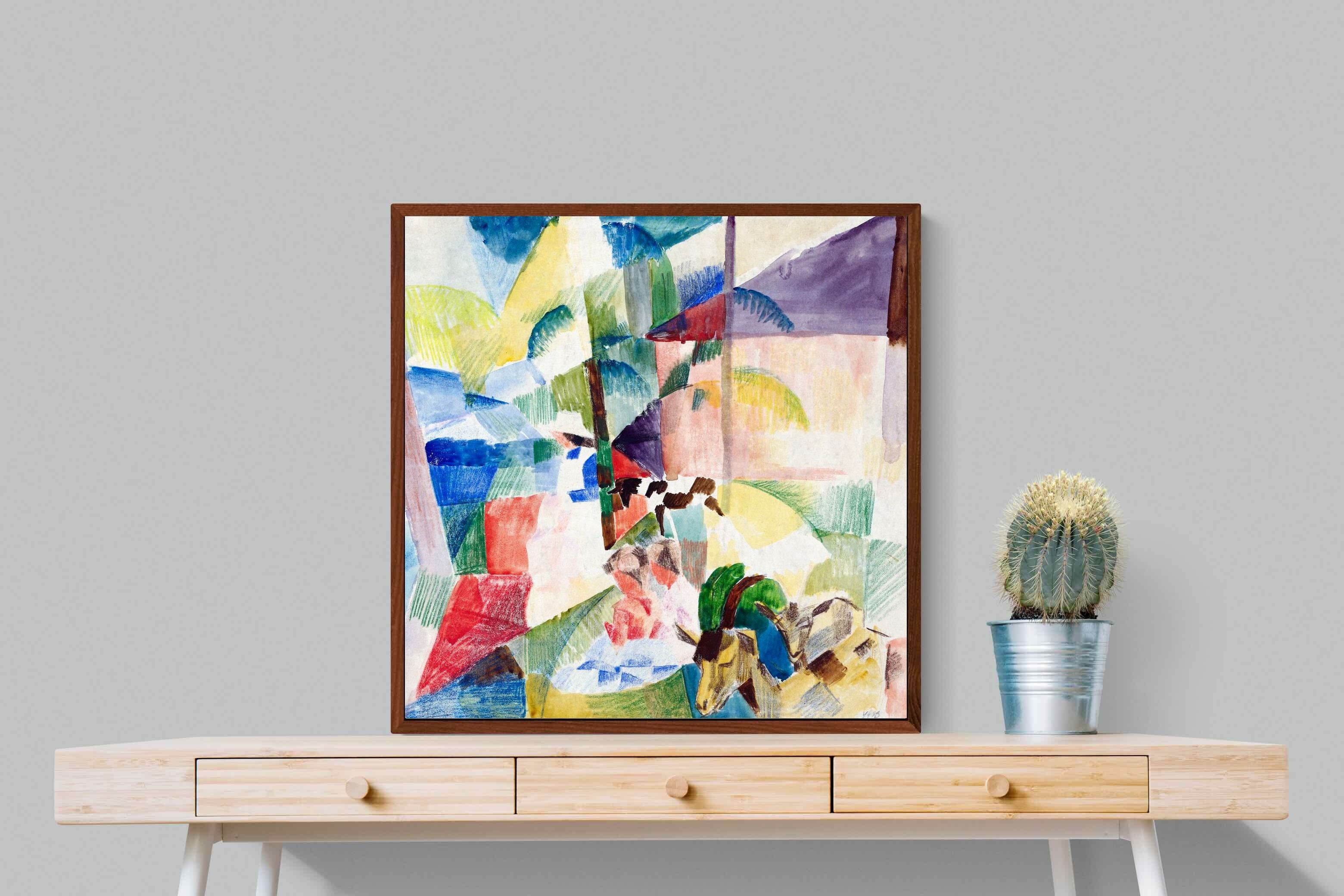 Pixalot ® Landscape with Children and Goats