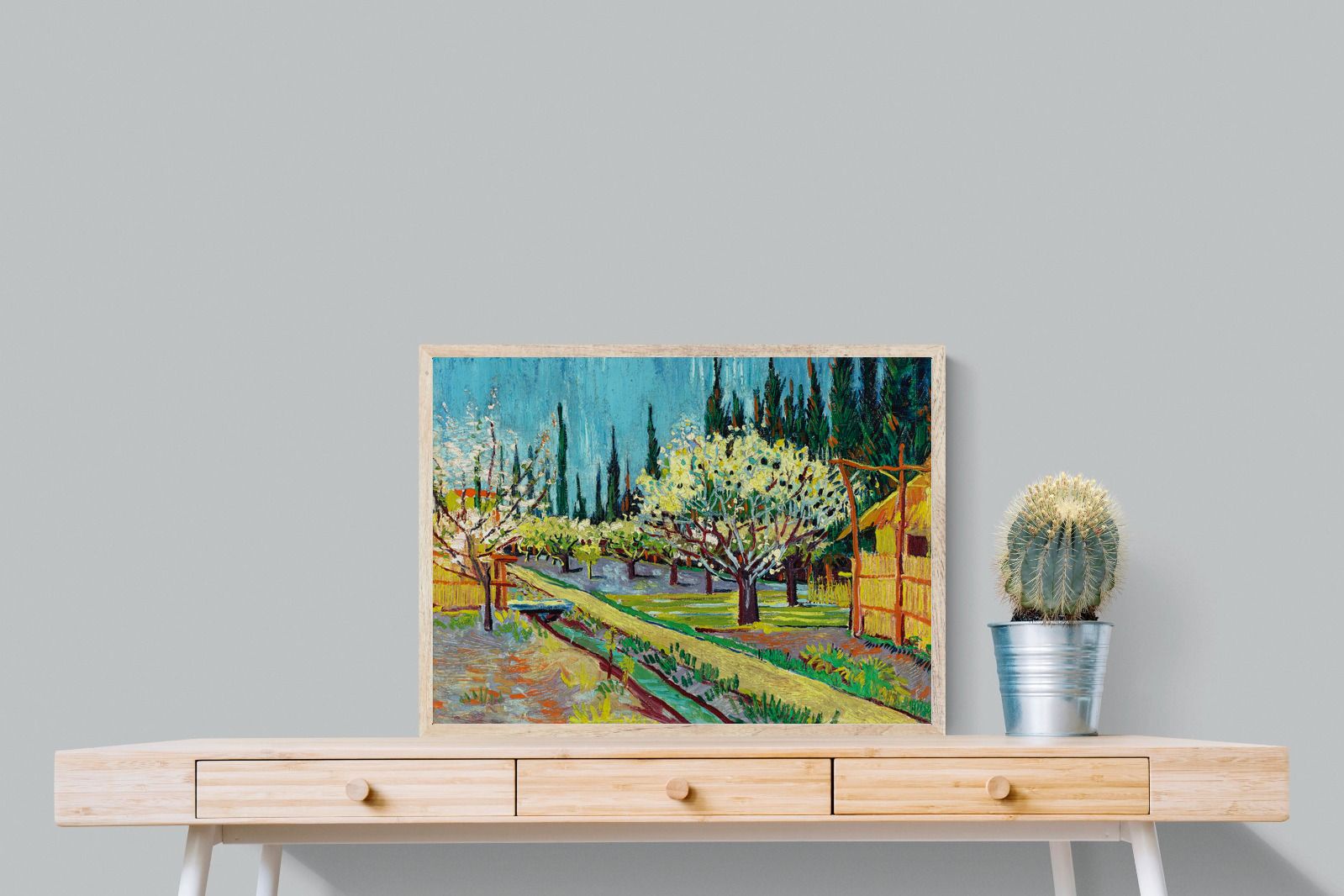 Pixalot ® Orchard Bordered by Cypresses
