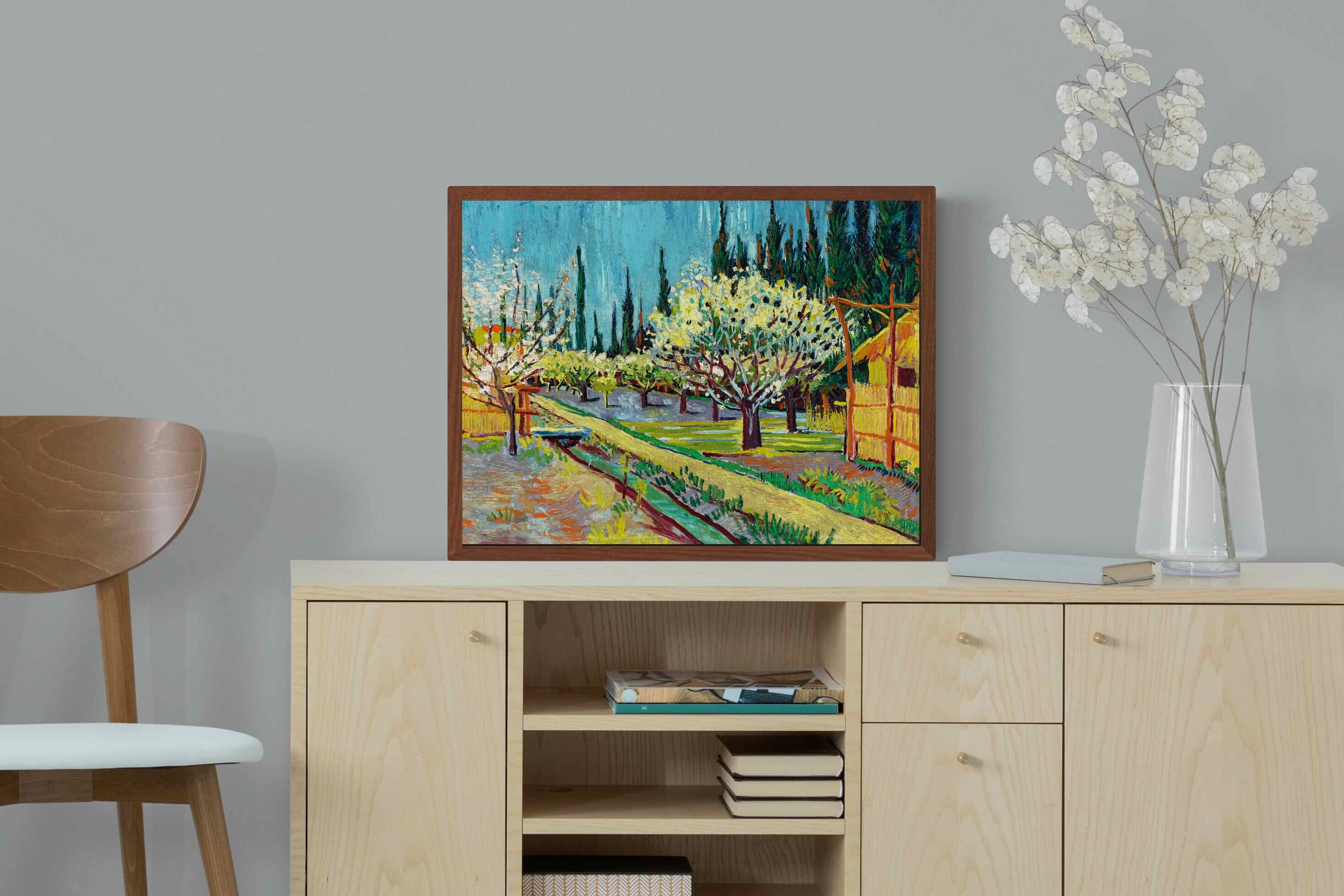Pixalot ® Orchard Bordered by Cypresses
