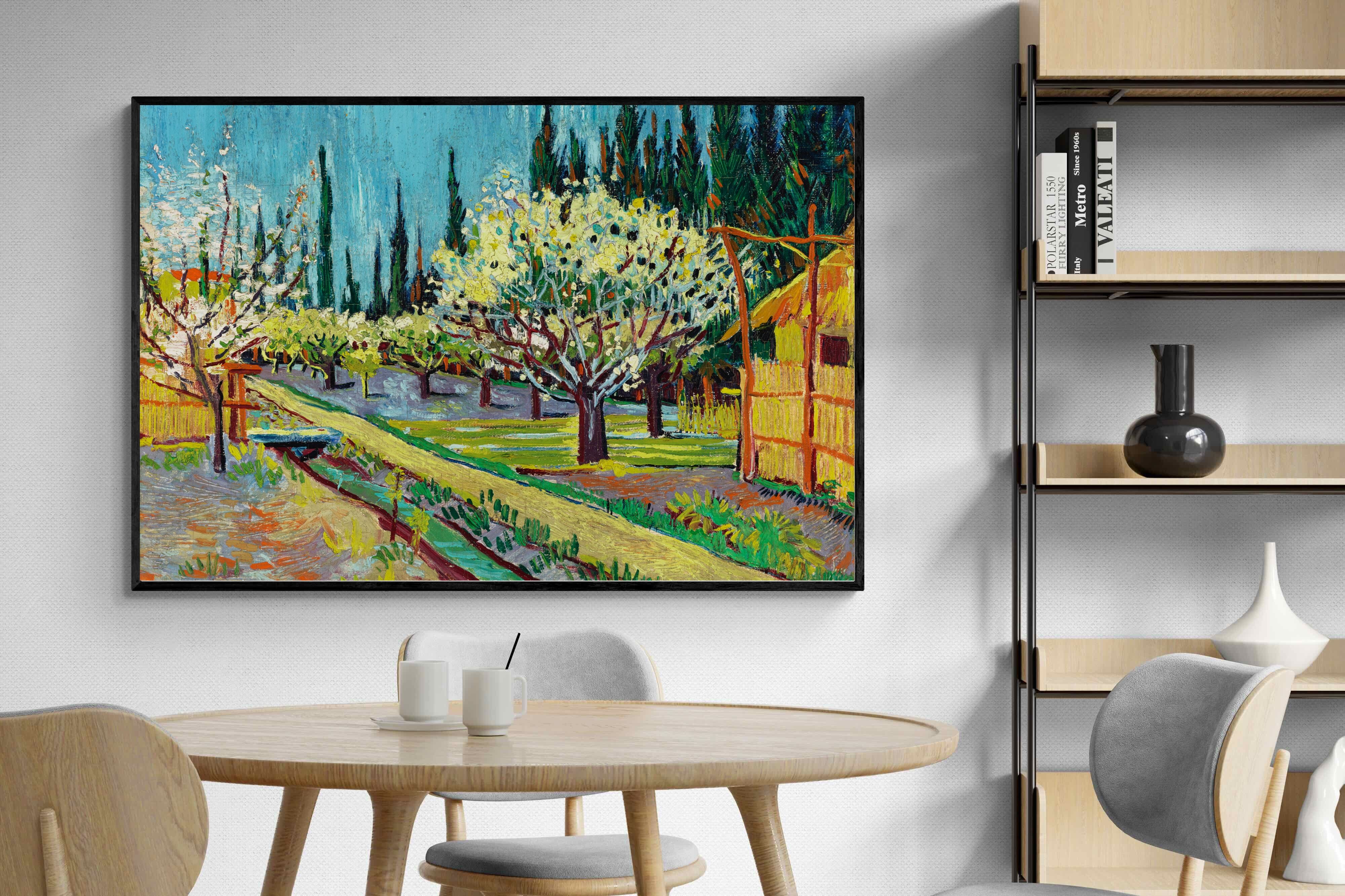 Pixalot ® Orchard Bordered by Cypresses