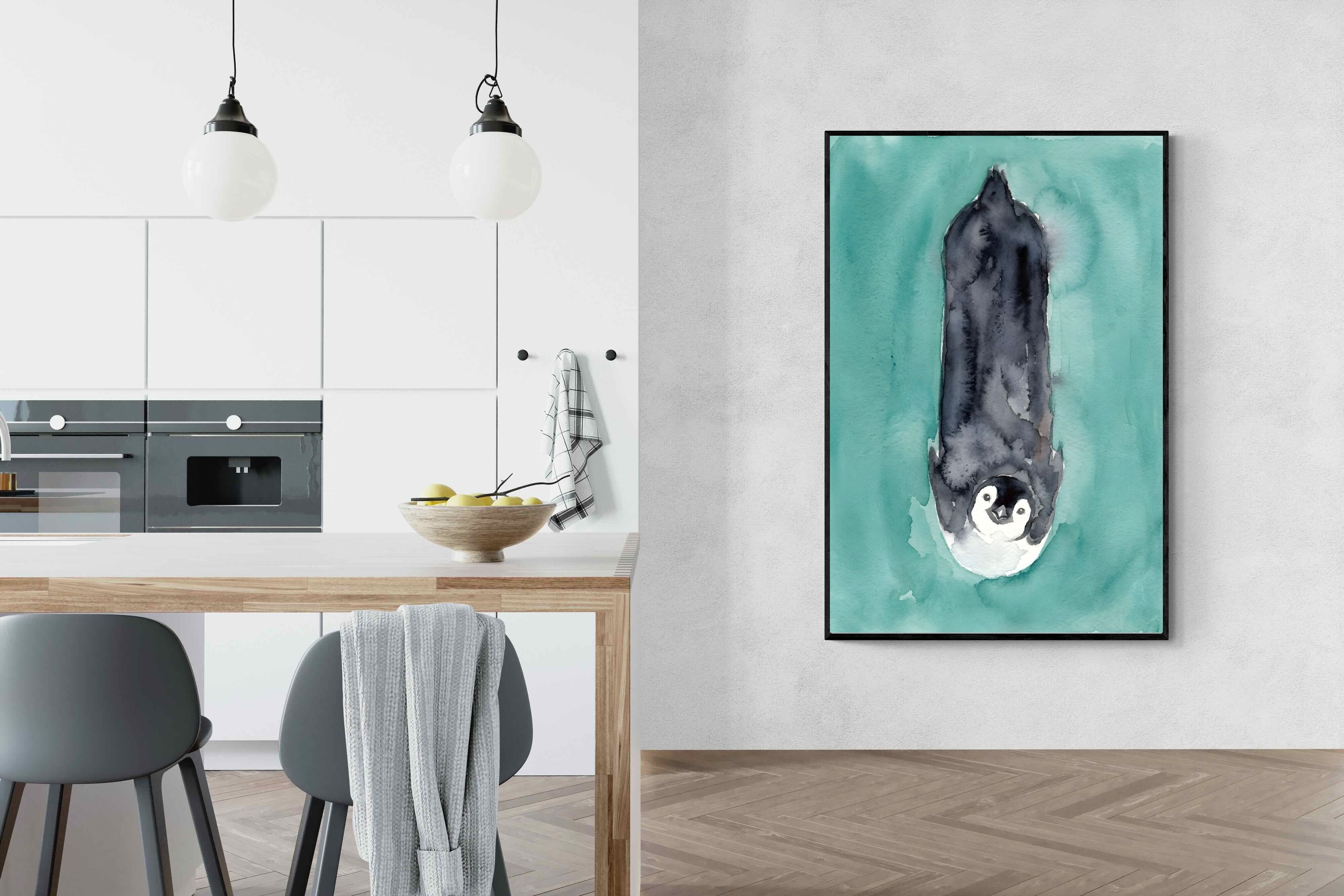 Pixalot ® Watercolour Penguin