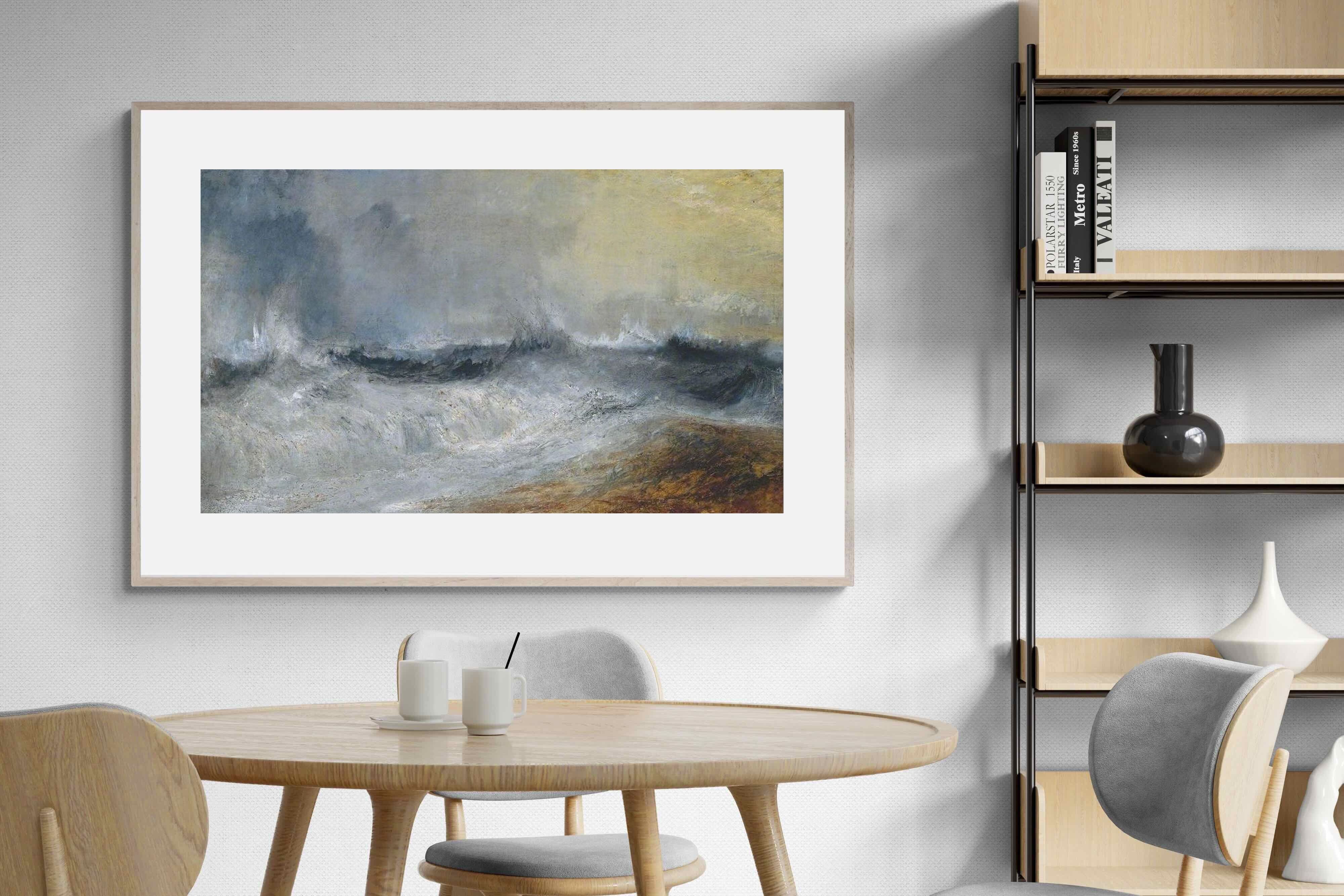 Pixalot ® Waves Breaking Against The Wind
