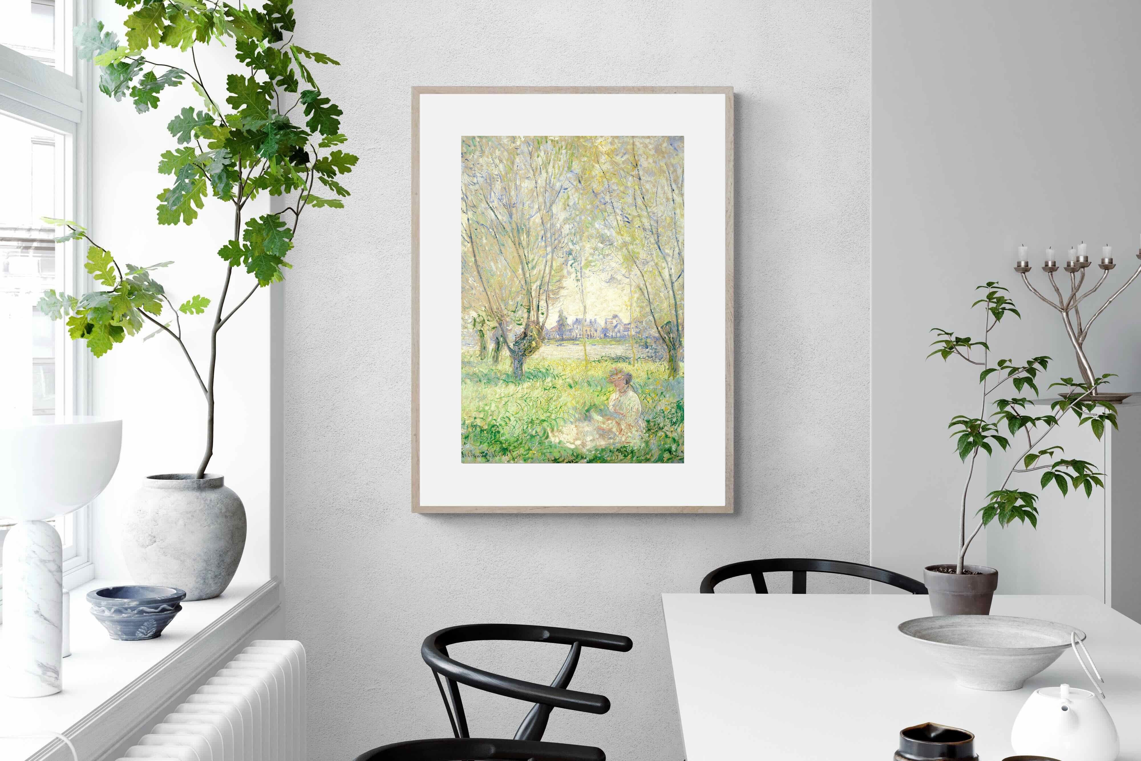 Pixalot ® Woman Seated under the Willows